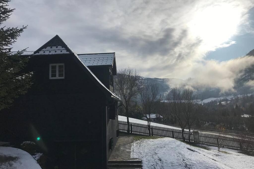 Bergchalet Hinterstoder Buitenkant foto